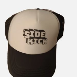 Adult and Kid Hat Set "SideKick" and "SuperDad" Trucker Hats